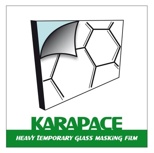 Pellicole di protezione temporanea per cantieri e lavori Karapace: logo